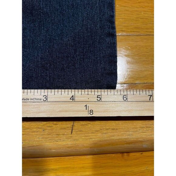 Natural Reflections Jeans Womens 8 Petite Straight Leg Mid Rise Denim Classic - Picture 9 of 9